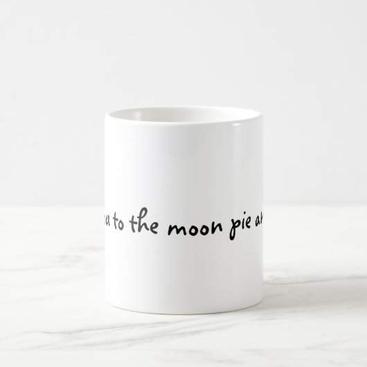 I love you to the moon pie and back mug koffiemok (Center)