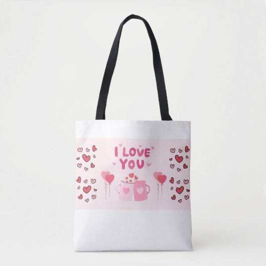 I Love You Tote Bag (Voorkant)