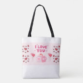I Love You Tote Bag (Achterkant)