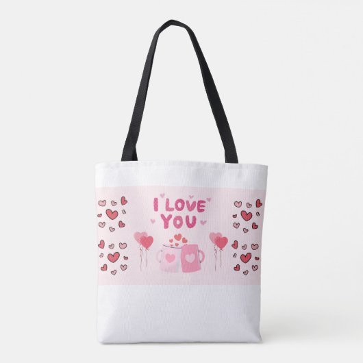 I Love You Tote Bag (Achterkant)