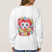 I Love You Trui (Achterkant)