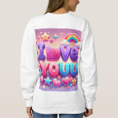 I Love You Trui (Achterkant)