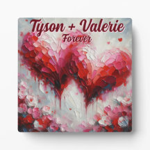 I Love You Twee Abstracte Harten Persoonlijk