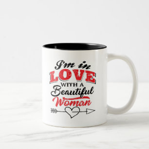 I Love You Tweekleurige Koffiemok