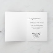 I love You Valentine’s Day Photo  Kaart (Binnen)