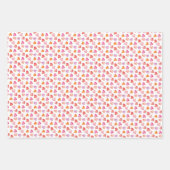 I Love You Watercolor Hearts Inpakpapier Vel (Voorkant)