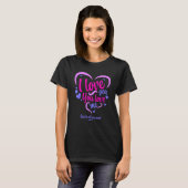 I love you you love me that's all we need t-shirt (Voorkant volledig)