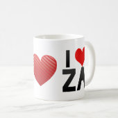 I Love ZA Koffiemok (Voorkant rechts)