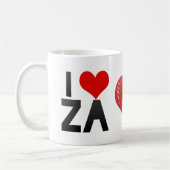I Love ZA Koffiemok (Links)