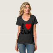 I Love Zain T-shirt (Voorkant volledig)