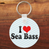 I Love Zee Bass Sleutelhanger (Voorkant)