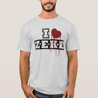 I Love Zeke T-shirt