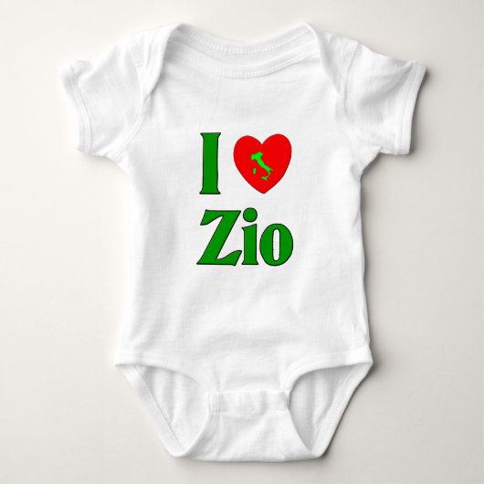 I Love Zio Romper (Voorkant)