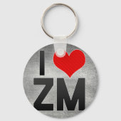 I Love ZM Sleutelhanger (Voorkant)