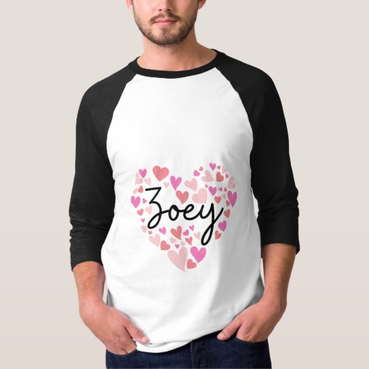 I love Zoey T-shirt (Voorkant)