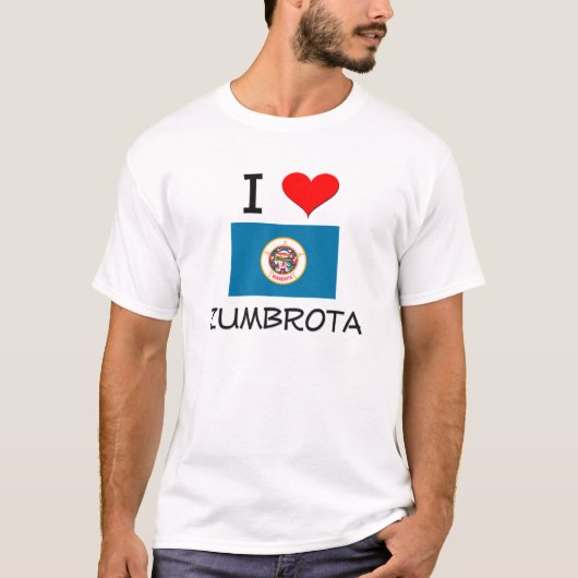 I Love Zumbrota Minnesota T-shirt (Voorkant)
