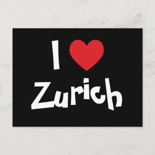 I Love Zurich Briefkaart