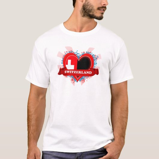  I Love Zwitserland T-shirt (Voorkant)