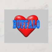 I LoveBuffalo Briefkaart (Voorkant)