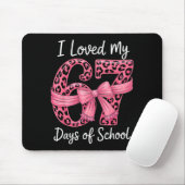 I Loved My 67 Days Of School Coquette Girls Women  Muismat (Met muis)