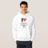 I LoveTennis Hoodie (Voorkant volledig)
