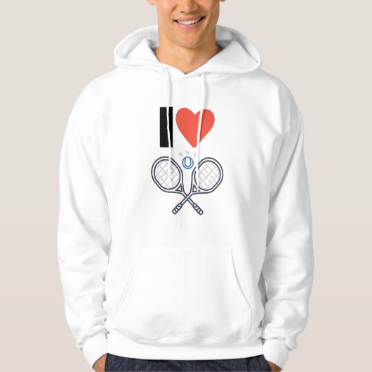 I LoveTennis Hoodie (Voorkant)