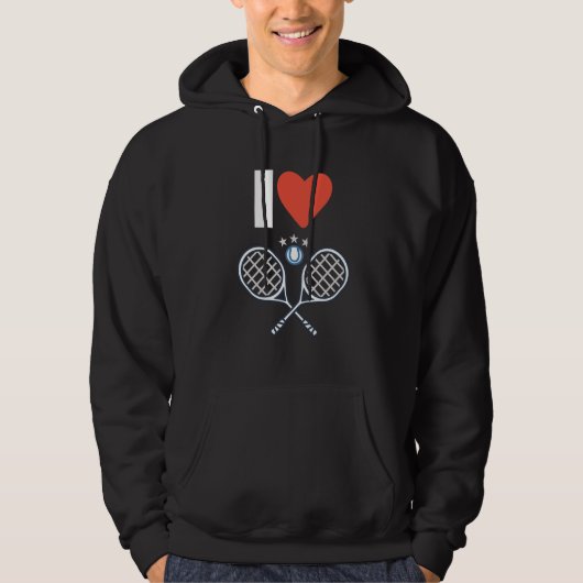 I LoveTennis Hoodie (Voorkant)