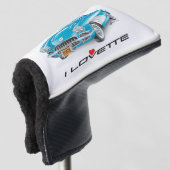 I LOVETTE UNIQUE CAR DESIGN GOLF HEAD COVER (3/4 voorkant)