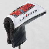 I LOVETTE UNIQUE CAR DESIGN GOLF HEAD COVER (3/4 voorkant)