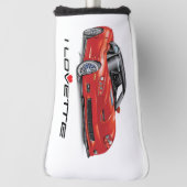 I LOVETTE UNIQUE CAR DESIGN GOLF HEAD COVER (Draai 90)