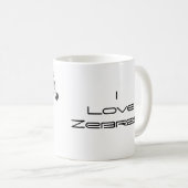 I LoveZebras Mok (Voorkant rechts)