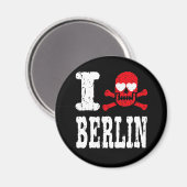 I LUV BERLIN MAGNEET (Voorkant / Achterkant)