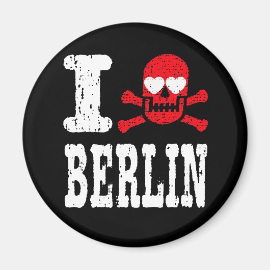I LUV BERLIN MAGNEET (Voorkant)