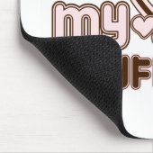 i luv brown bf muismat (Hoek)