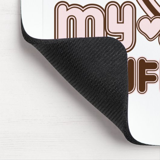 i luv brown bf muismat (Hoek)