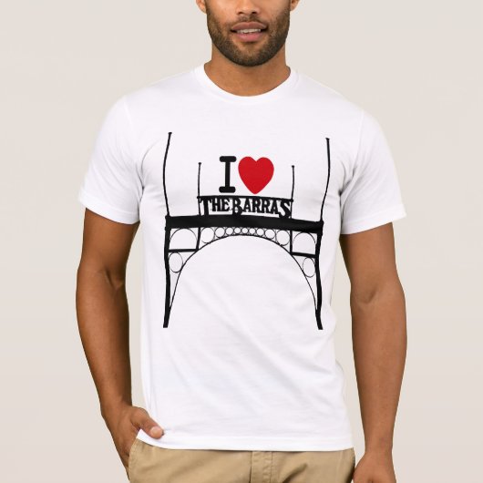 i luv de barras t-shirt (Voorkant)