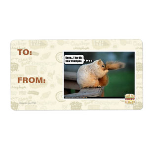 I luv dis new shampoo etiket