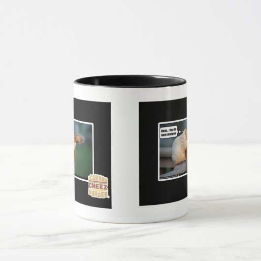 I luv dis new shampoo mok (Midden)