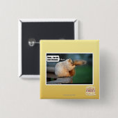 I luv dis new shampoo vierkante button 5,1 cm (Voorkant /achterkant)