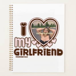 i luv gf teddy Bear Planner