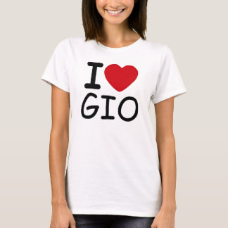 I LUV GIO T-SHIRT