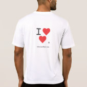 I Luv Heart Smaller Logo Performance Shirt (Achterkant)