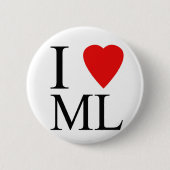 I Luv Moonlight Button (Voorkant)