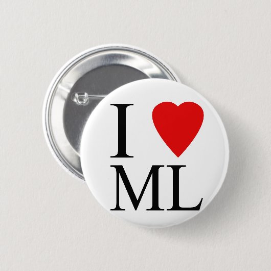 I Luv Moonlight Button (Voorkant /achterkant)