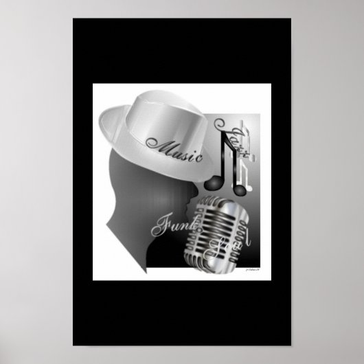 I luv Music Poster (Voorkant)