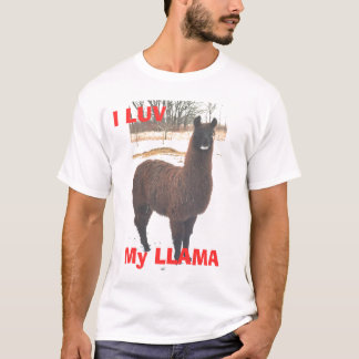 I LUV My LLAMA T-shirt