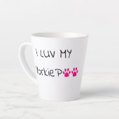 I Luv My Yorkiepoo Ceramic Coffee Cup Mok (Linkerhoek)