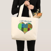 I LUV QUILTING TAS - QUILTER MELODY'S COLLECTIE (Voorkant (product))