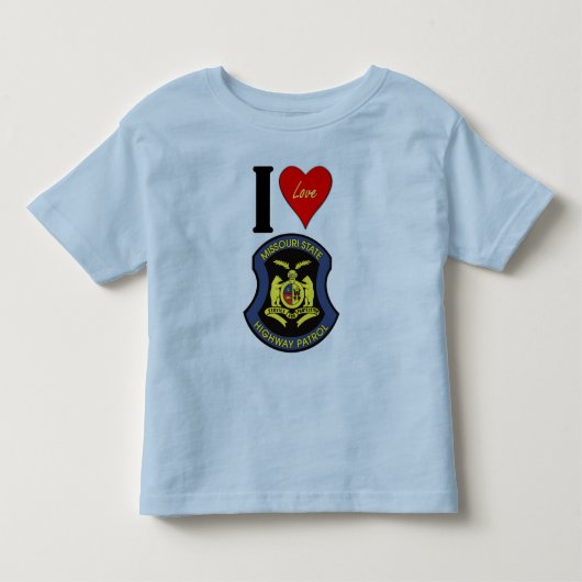I LUV the MSHP Kinder Shirts (Voorkant)