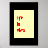 I LUV U-Kaart Poster (Voorkant)